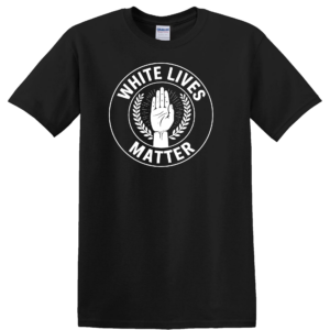 White Lives Matter Salute T-Shirt